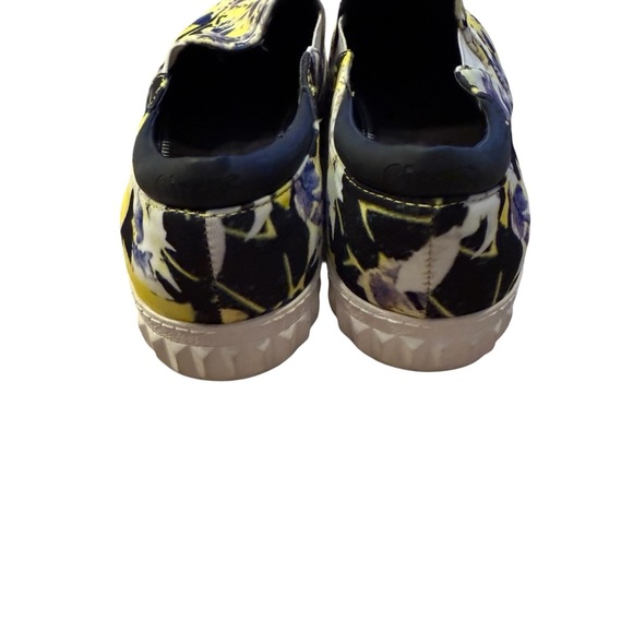 Circus by Sam Edelman Floral Yellow and Blue Sneakers size 9 - Picture 4 of 8